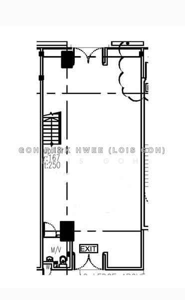 間取り図 — Oxley BizHub Light Industrial Unit for Sale – Ground Floor, Tenanted
