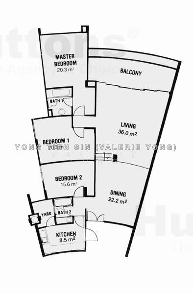 தள திட்டம் — Clementi Park 3-Bedroom Freehold Condo at Sunset Way