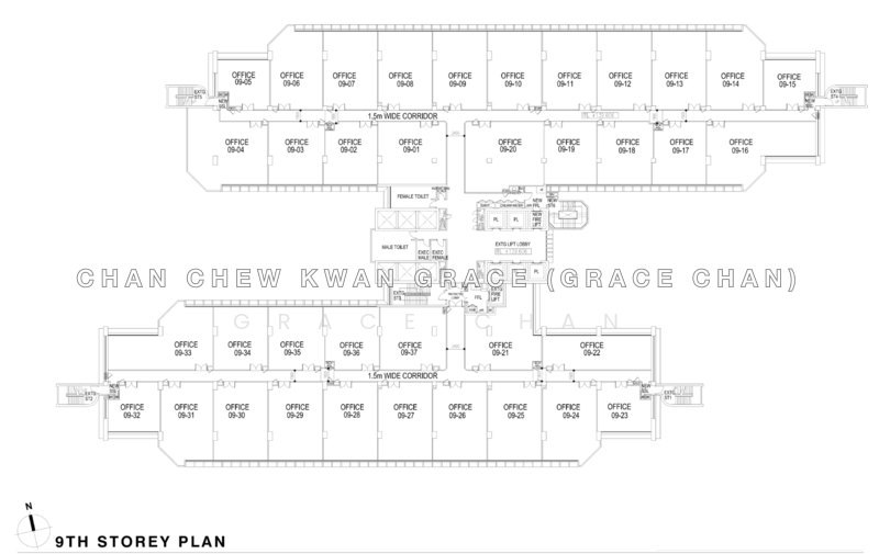 間取り図 — Office Unit for Sale at TripleOne Somerset, Orchard