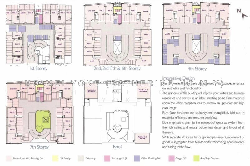 ผังพื้น — B2 Ramp-Up Factory at Empire Techno Centre, Kaki Bukit