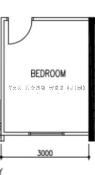 ผังพื้น — Common Room for Rent at 27 New Upper Changi Road